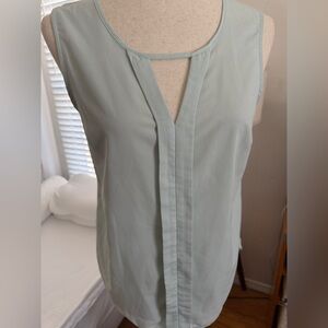 Merona Sleeveless Blouse in Soft Green